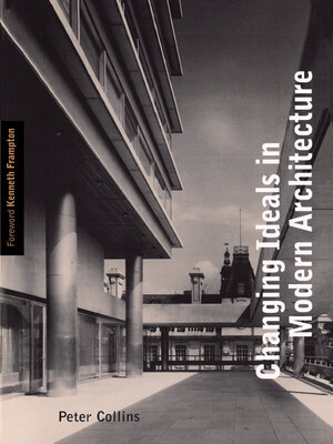 cover image of Changing Ideals in Modern Architecture, 1750-1950